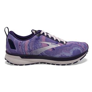 Brooks Revel 4 Womens Road Running Shoes Purple/Silver/Black | USA-VEI240963